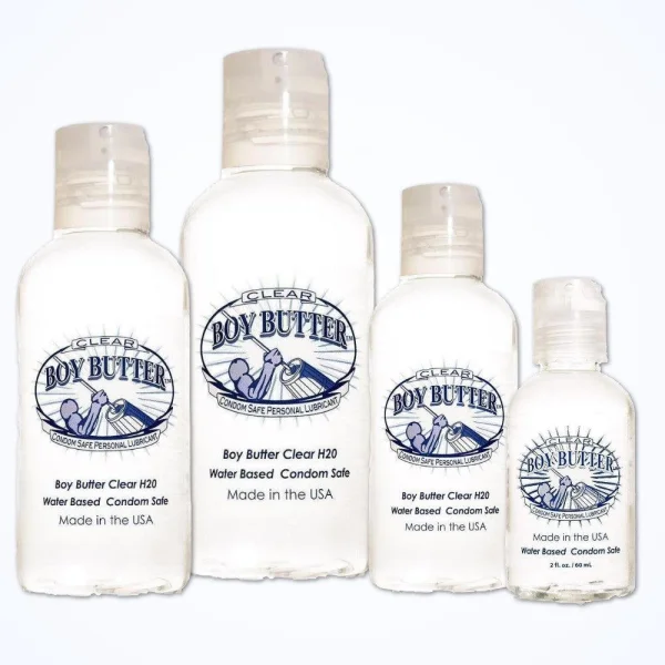 Boy Butter Clear - Water-Based Lube | 2oz