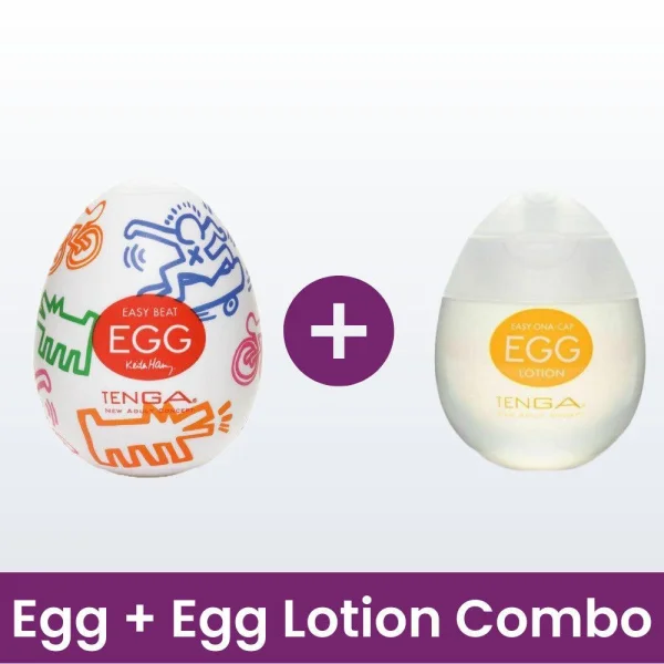 Tenga Egg 'Keith Haring Egg Street' Penis Masturbator
