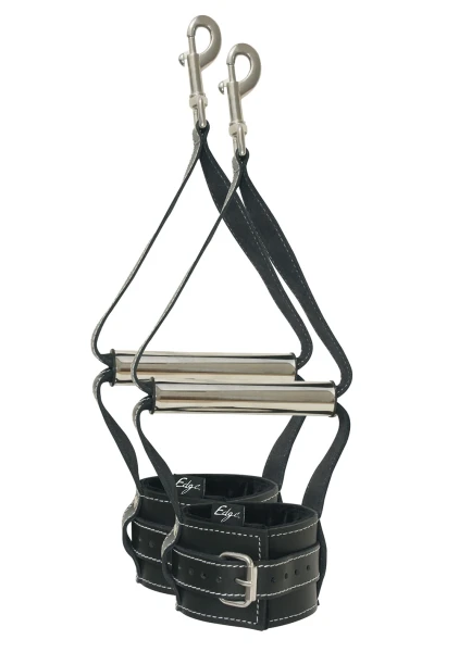 Edge Leather Hand Grip Wrist Cuffs by Sportsheets — image 7 of 10