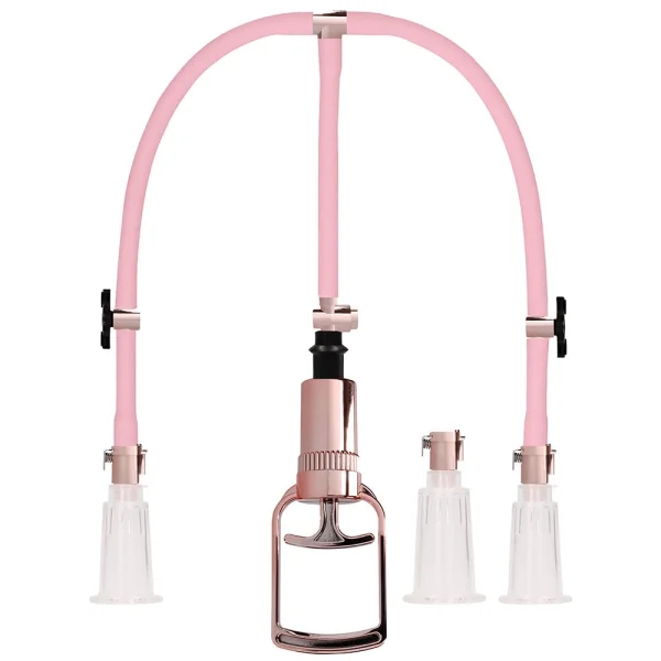 Pumped Rose Gold Clitoral & Nipple Pump Set