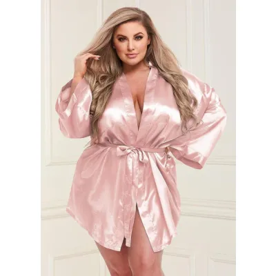 Satin Robe One Size and Queen Available