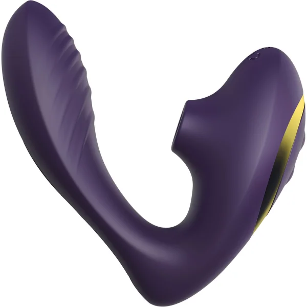 Tracy's Dog OG PRO 2 Clitoral Sucking Vibrator With Pleasure Air, G-Spot Vibration & Remote - Purple