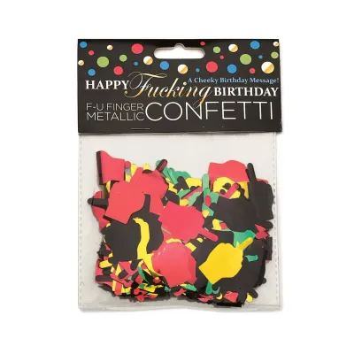Happy Fucking Birthday Confetti