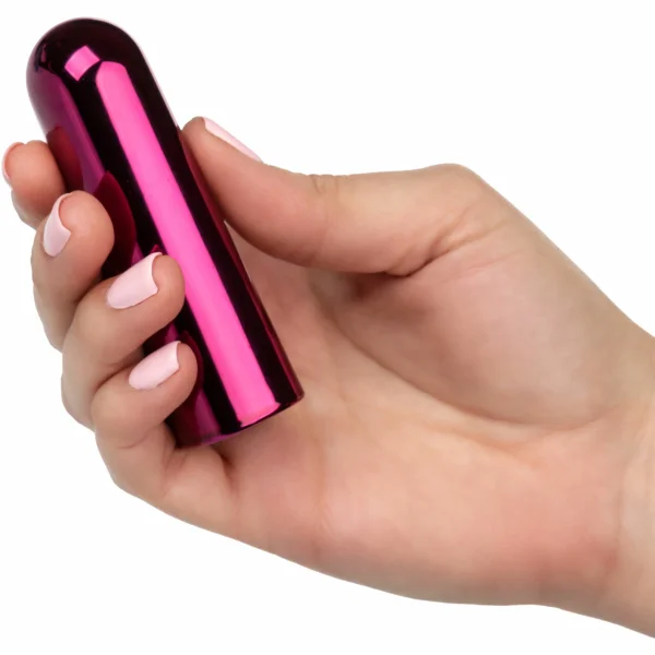 Glam Supercharged Waterproof Rechargeable Power Bullet By CalExotics - Pink
