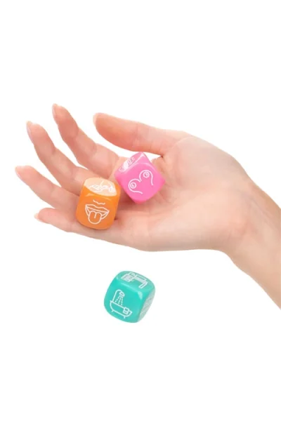 California Exotic Naughty Bits: Roll With It - 3 Piece Icon Based Sex Dice
