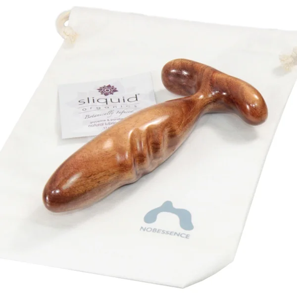 NobEssence Dibber Sculptured Hardwood G-Spot Dildo