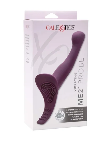 Vibrating Me2 Vibrating Probe - Purple - 10.2 Inch