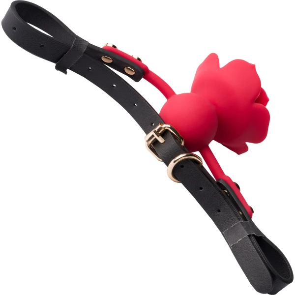 Secret Kisses Rosegasm Bloom Silicone Mouth Gag