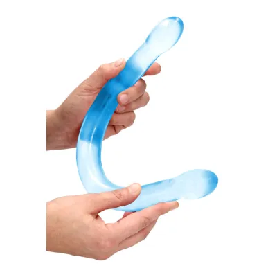 RealRock Crystal Clear 16 5 Non Realistic Double Dong