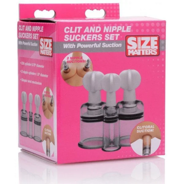 Size Matters Clit and Nipple Set