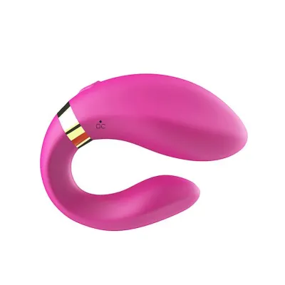 Curled Couples Vibrator 8 8 Inch