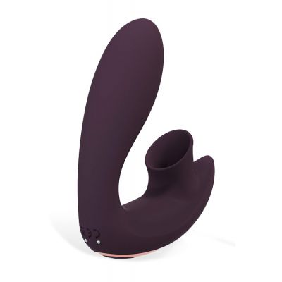 Shots Toys Desirable Dual Stimulation Air Pulse Vibrator