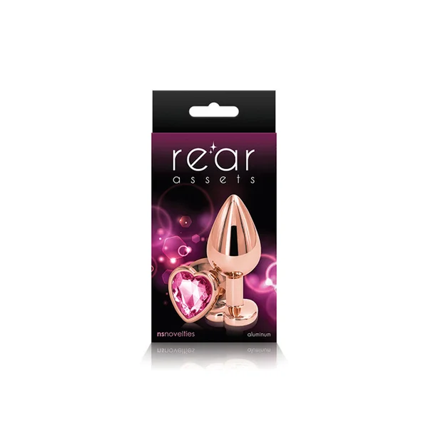 Rear Assets Rose Gold Heart Medium Pink — image 16 of 16
