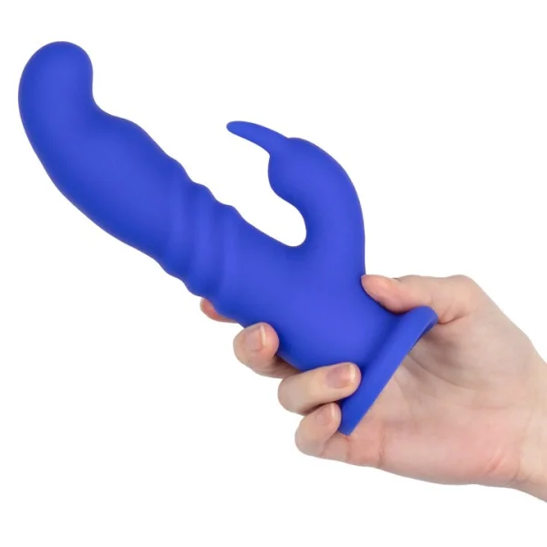 Bondara Purple 10 Function Rotating G-Spot Rabbit Dildo – 8 Inch