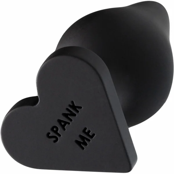 Blush Temptasia Spank Me Silicone Heart Butt Plug