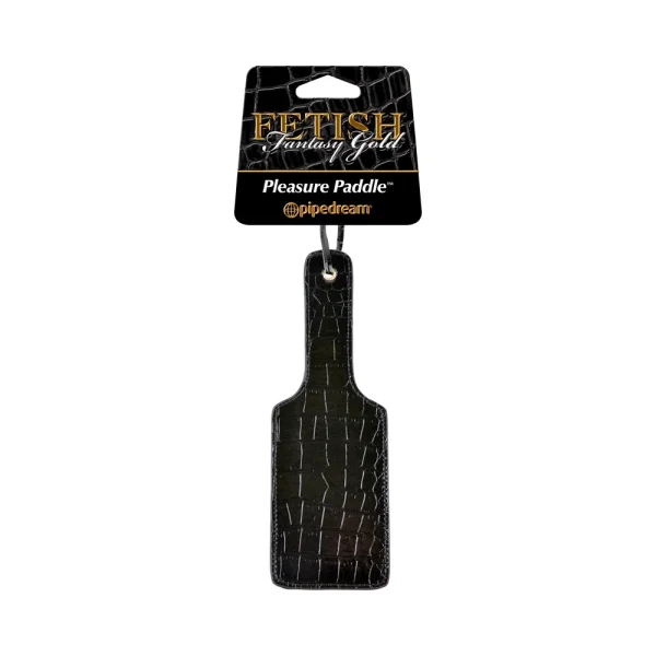 Fetish Fantasy Gold Pleasure Paddle Black