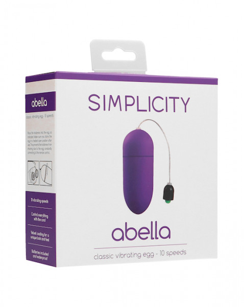 Abella Classic Vibrating Egg - Purple