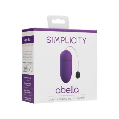 Abella Classic Vibrating Egg Purple