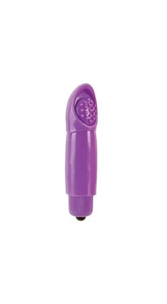 Zingers Nubby Sleeve Purple Vibrator — image 5 of 8