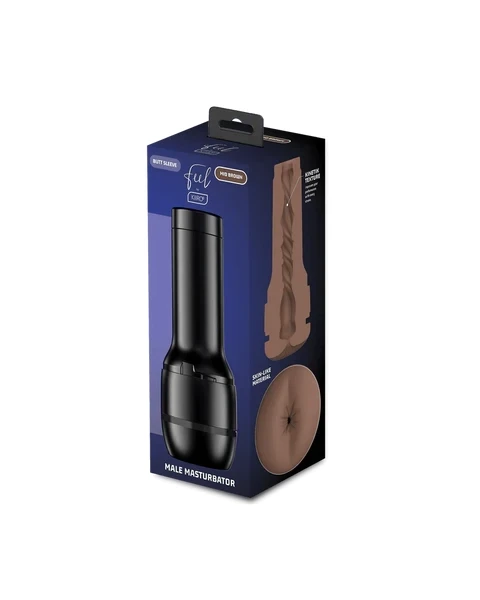 KIIROO Feel Butt Stroker - Penis Masturbator Dark Caramel