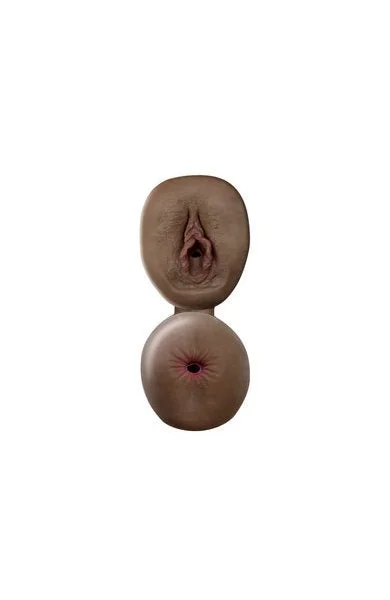 Cyberskin Fresh Pussy And Ass Masturbator Brown