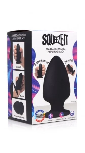 Squeezable Silicone Anal Plug — image 8 of 8