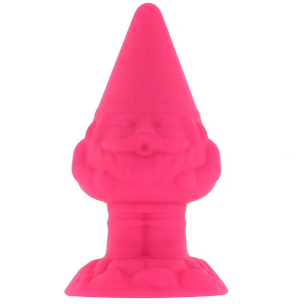 Naughty Bits Anal Gnome Silicone Butt Plug By CalExotics - Pink