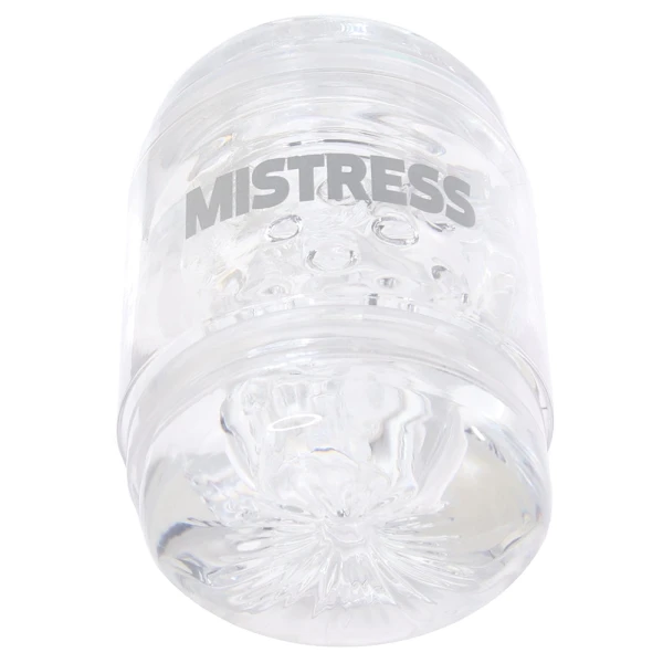 Mistress Double Shot Mini Masturbator in Clear