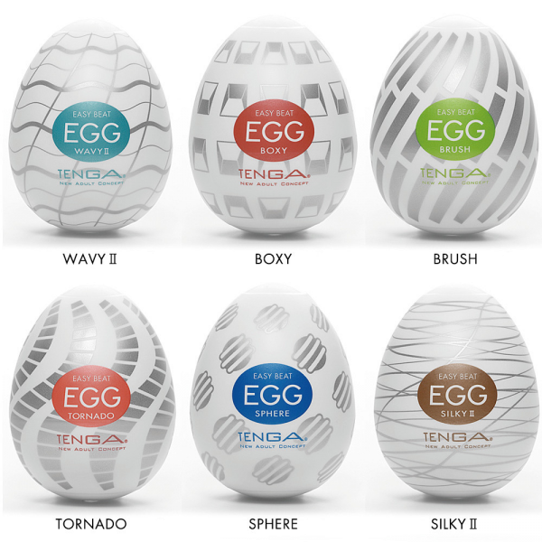 Tenga Easy Beat Egg 6pk