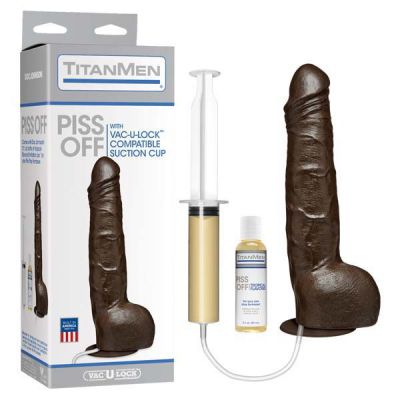 TitanMen 10 Piss Off Cock Black