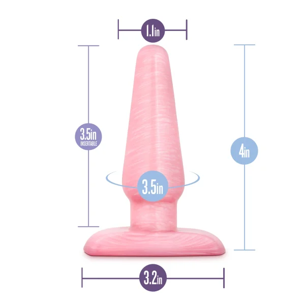 B Yours - Cosmic Plug - Pink - Small