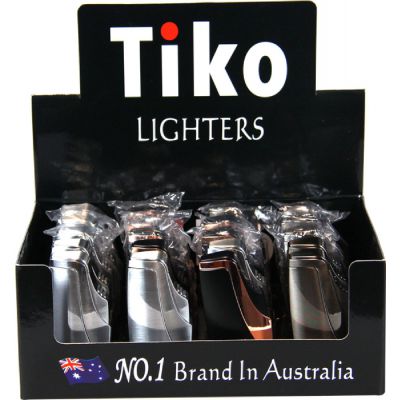 Metal Jet Lighter TIKO1005 20 Piece Display
