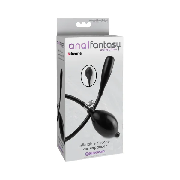 Anal Fantasy Inflatable Silicone Ass Expander Black — image 9 of 12