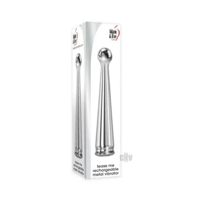 A e Tease Me Rechargeable Metal Vibrator