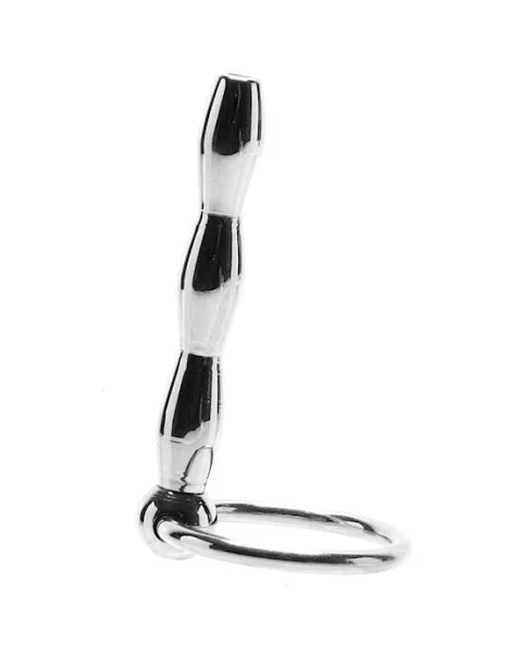 Rouge Hollow Ribbed Urethral Probe - 2.25 Inch