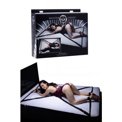 Master Series Interlace Over Under The Bed Restraint Kit