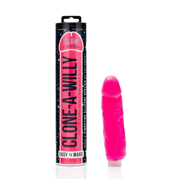 Empire Labs Vibrating Clone A Willy Glow In The Dark Pink — image 6 of 7
