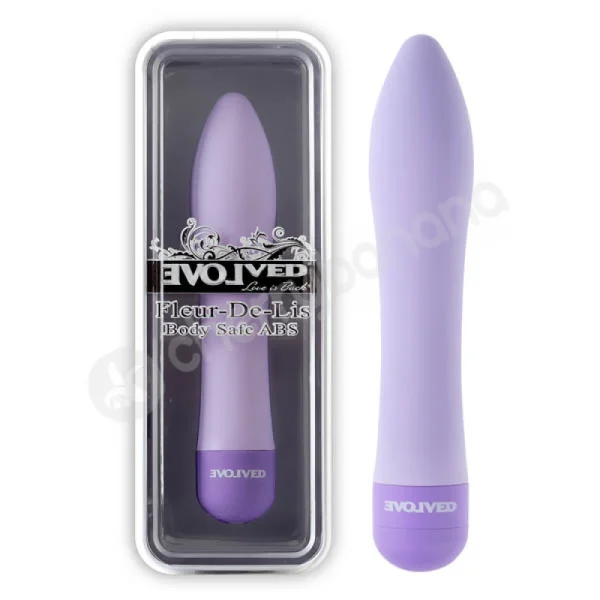 Fleur De Lis Seduction Purple Vibrator