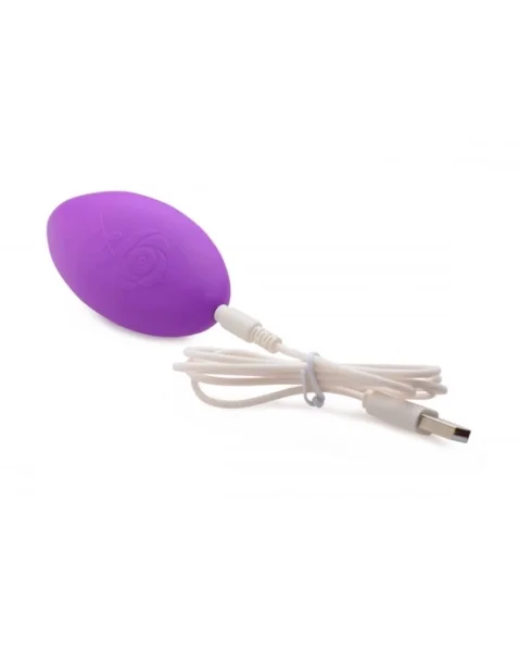 Naughty Knickers Vibrating Panty With Remote Control - Purple