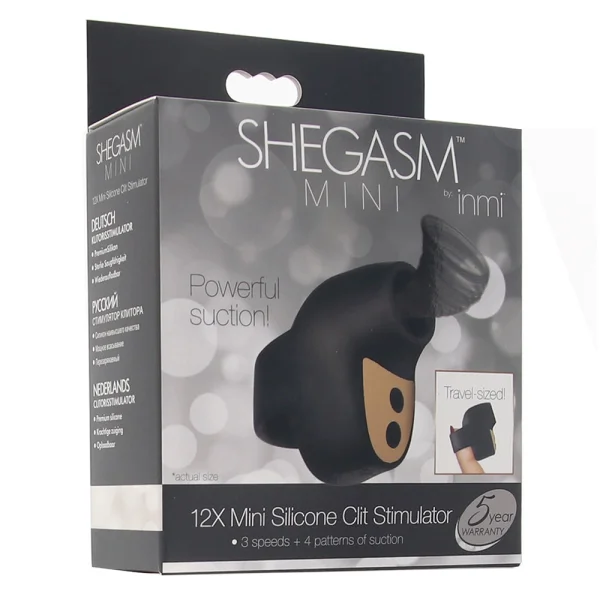 Shegasm Mini Silicone Clitoral Suction Vibe