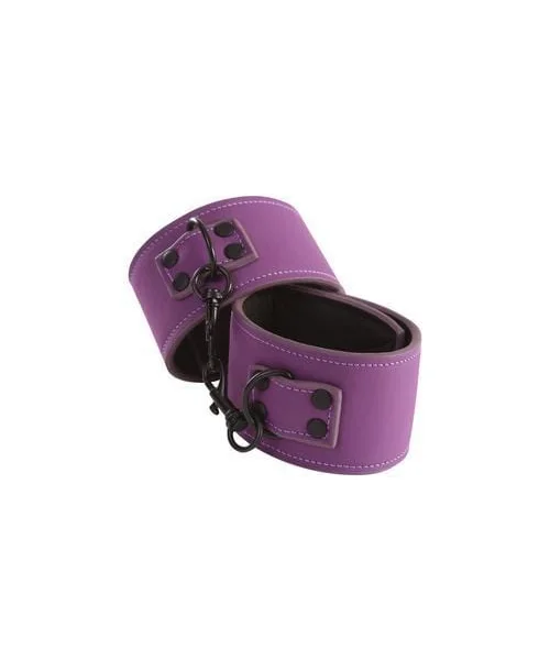 Lust Bondage Ankle Cuff Purple