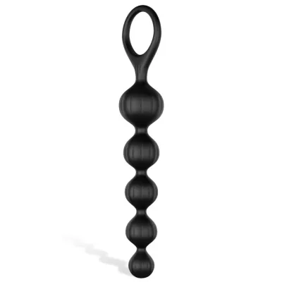 Satisfyer Spherical Diamond Shaped Silicone Anal Beads Set 2 Pce