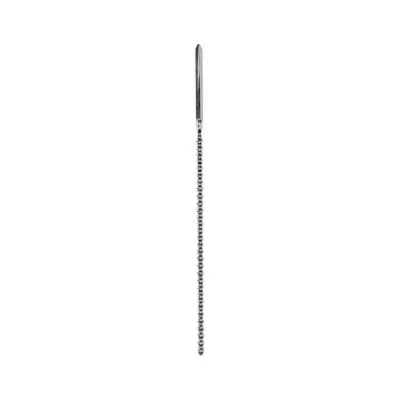 Ouch Urethral Sounding Metal Dilator Beaded 6 Mm