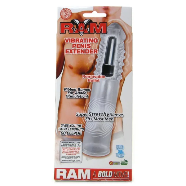 Ram vibrating penis extender