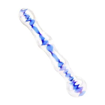 Lucent Hourglass Glass Massager