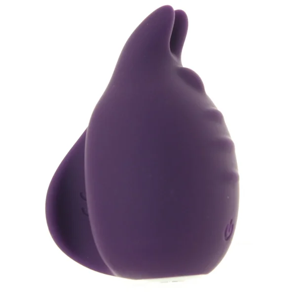 Huni Rechargeable Waterproof Silicone Lay-On Clitoral Vibrator by VeDO - Deep Purple