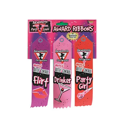 Bachelorette Award Ribbon Set