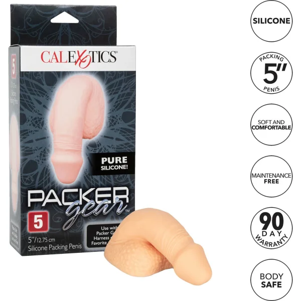 Packer Gear Silicone Packing Penis 5'' / 12.75 cm  By CalExotics - Vanilla