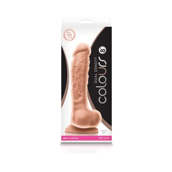 Colours - Dual Density - 8in Dildo — image 4 of 16