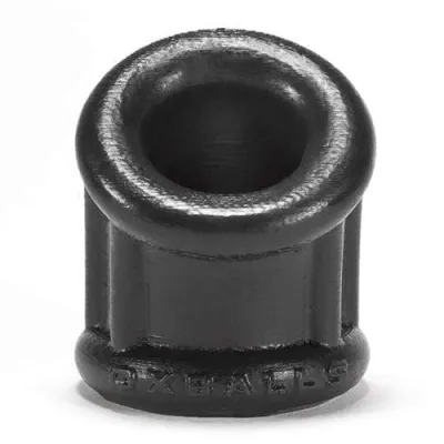 Bent 1 Ball Stretcher Curved Silicone Small Black